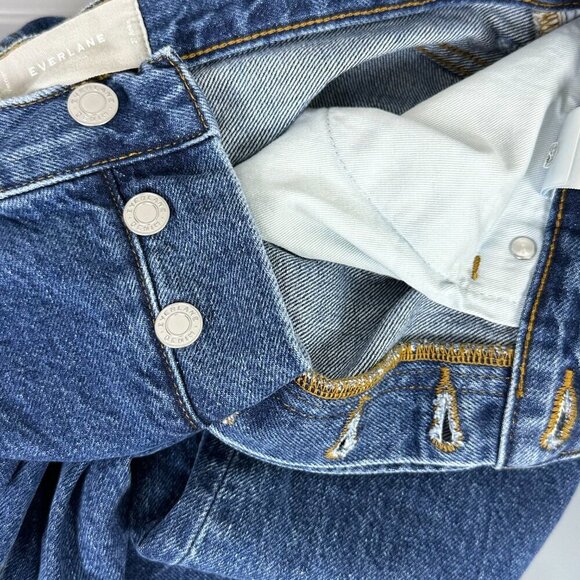 Everlane 90s Cheeky Jeans Medium Dark Wash - Picture 7 of 11